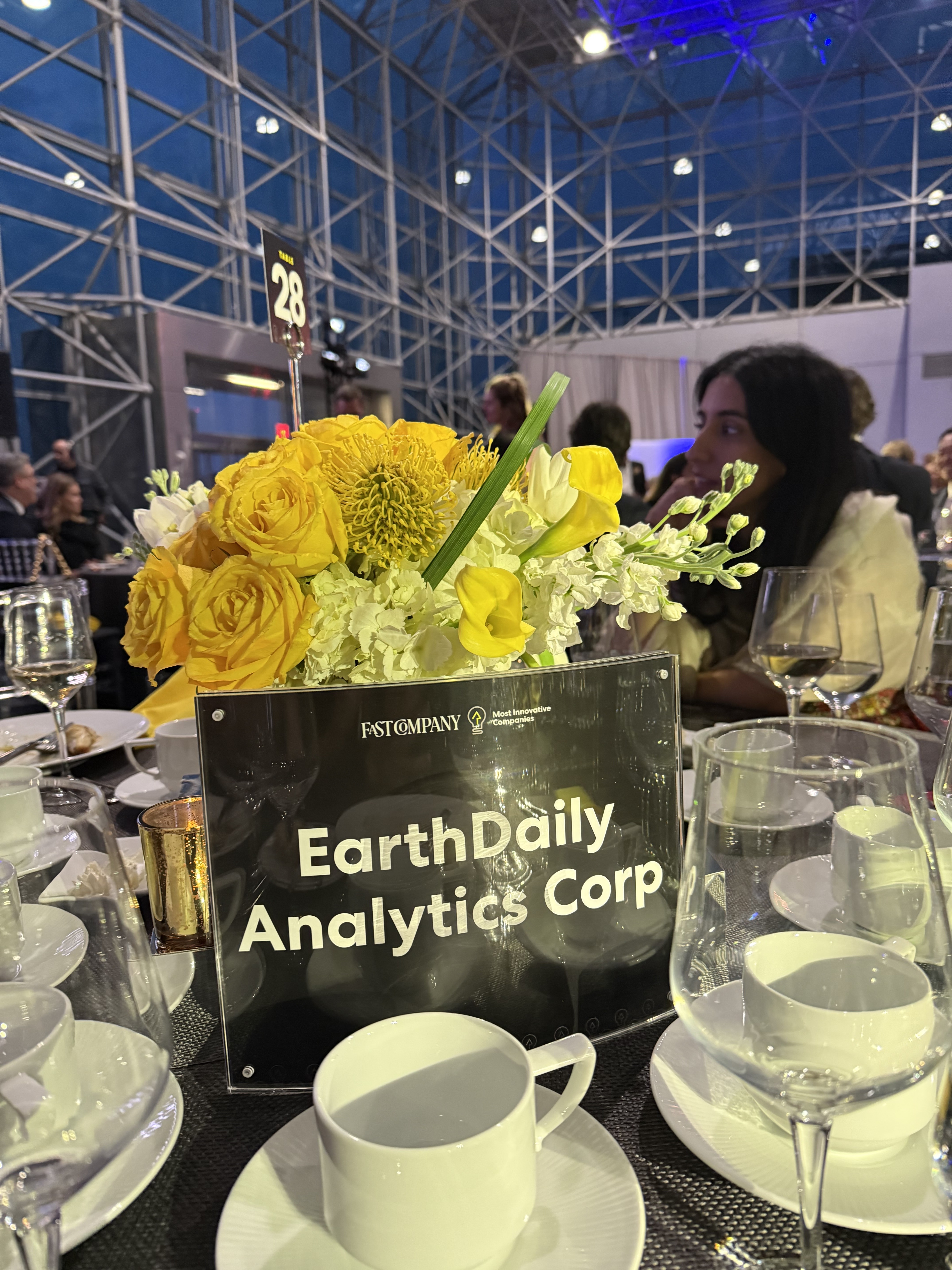 EarthDaily Table at Fast Company